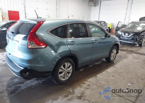 2014 Honda Cr-V Ex-L z USA, uszkodzony, nr VIN 2HKRM4H74EH703213